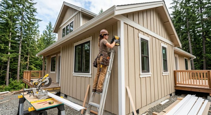Exterior Trim Carpentry Service